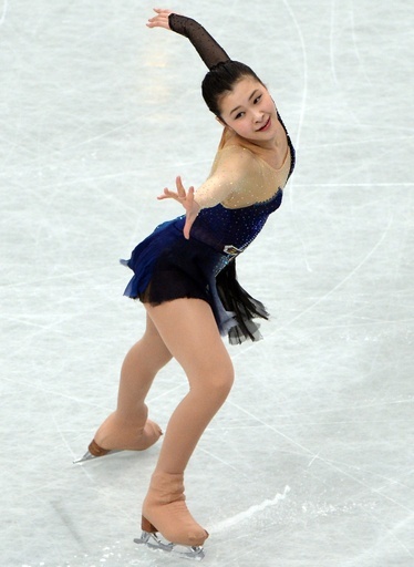 女子シングル総合10位の村上佳菜子、世界フィギュア