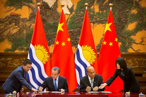 親中のキリバス、異例の中国批判「ICBM発射を歓迎しない」