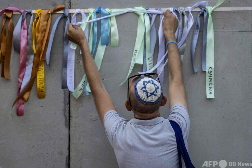 ユダヤ人強制移送から80年 ポーランド首都で追悼行事