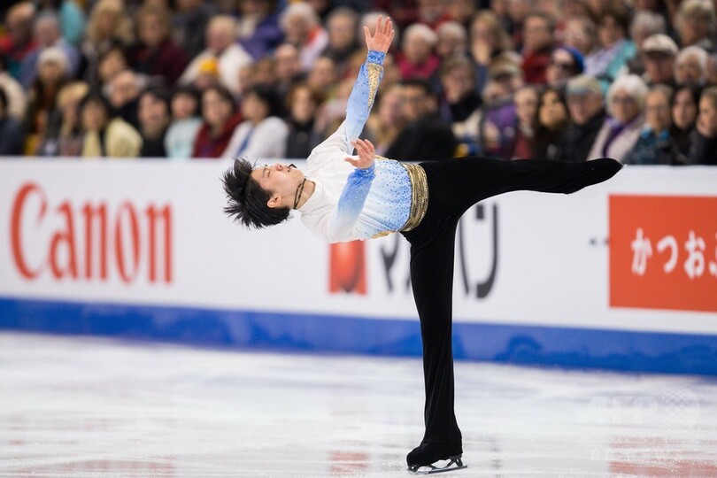 羽生、タイトル奪還に向け会心の演技で首位発進！世界フィギュア