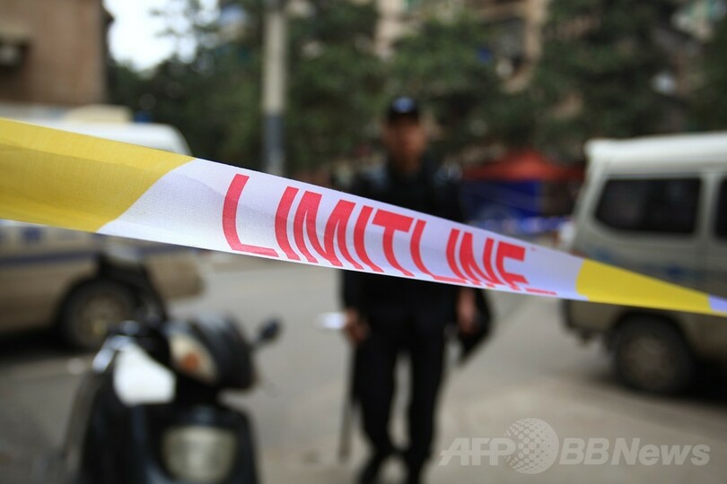 男が口論の末5人を刺殺、当局はテロ否定 中国