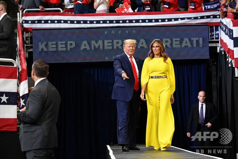 トランプ氏、2020年大統領選への立候補を正式表明 2万人が「USA、USA!」