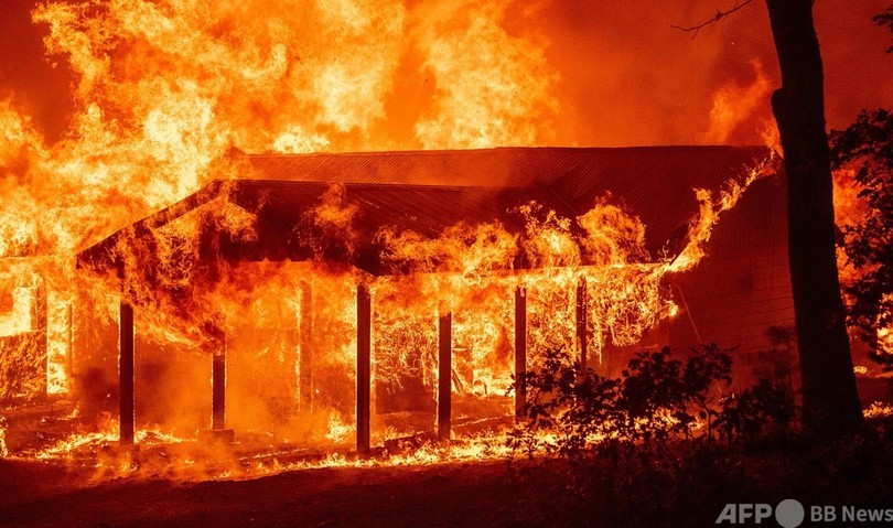 米加州で猛威振るう山火事 ディキシー ファイア 写真19枚 国際ニュース Afpbb News