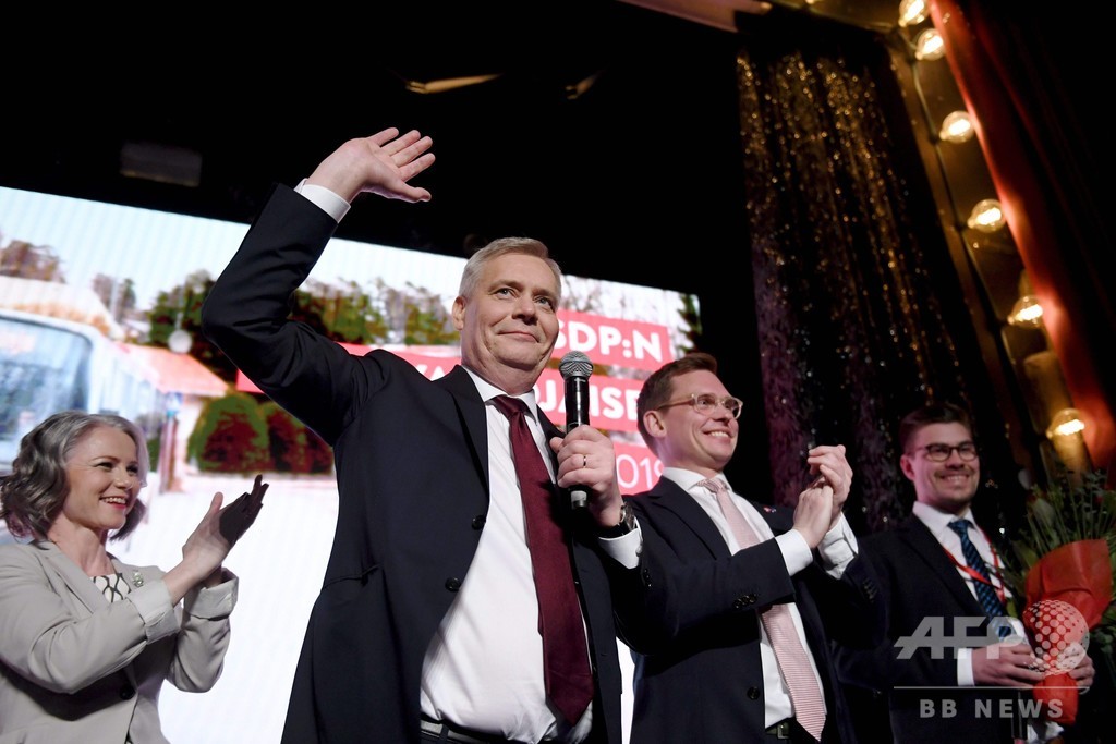 フィンランド議会選、極右政党が躍進 1議席差で第2党に 写真3枚 国際ニュース：AFPBB News