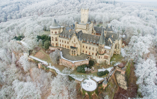 幻想的な雪の世界 ドイツ マリエンブルク城 写真4枚 国際ニュース Afpbb News