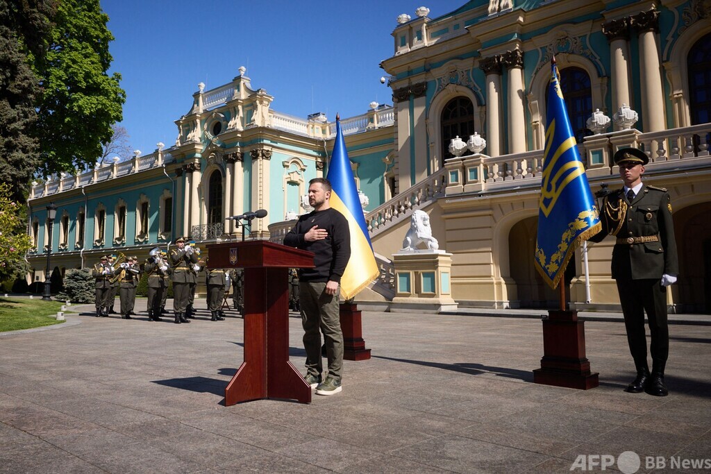 ゼレンスキー氏、反攻まで「時間必要」 写真1枚 国際ニュース:AFPBB News