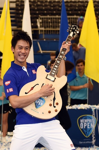 錦織圭 直筆サイン メンフィスオープン 錦織 圭、メンフィスOPで快挙