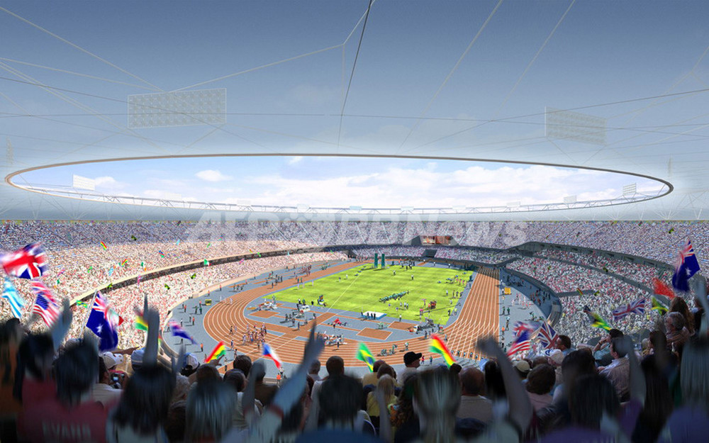 ロンドン五輪用新スタジアム計画が発表される 写真1枚 国際ニュース Afpbb News