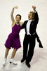 フィギュアスケート全米選手権（%%AT&amp;T U.S. Figure Skating Championships 2010%%）アイスダンス・コンパルソリーダンス（規定、CD）。45.42点を記録し首位に立ったメリル・デイビス（%%Meryl Davis%%）／チャーリー・ホワイト（%%Charlie White%%）組。（2010年1月21日撮影）(c)AFP/Getty Images/Jonathan Ferrey