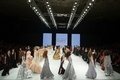 インドネシアの首都ジャカルタ（Jakarta）で開催されたインドネシア・ファッションウィーク（Indonesia Fashion Week）で発表されたAnne Avantieの新作（2014年2月23日撮影）。(c)AFP/ADEK BERRY