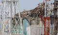 東京電力（TEPCO）は26日、福島第1原子力発電所の敷地内を報道陣に公開した。写真は第1原発3号機（2012年5月26日撮影）。(c)AFP/POOL/Tomohiro Ohsumi