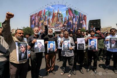 イスラエルの攻撃でイラン軍幹部2人死亡 国営メディア