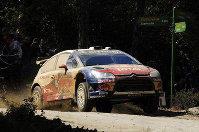 ローブ 総合首位をキープ、キプロス・ラリー