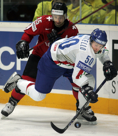 ＜アイスホッケー 世界選手権大会2007＞スイス イタリアに競り勝ち連勝 - ロシア
