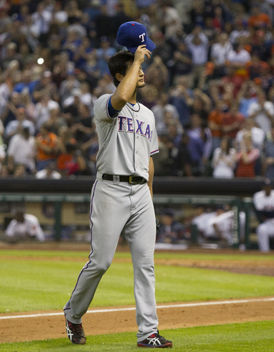 ダルビッシュ、完全試合を逃す