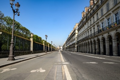 コロナで外出禁止のフランス 3月の交通事故死者数、前年比40％減