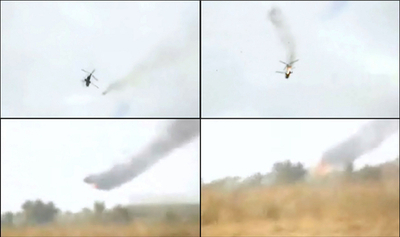 NPO法人、反政府組織から入手した米軍ヘリ撃墜画像を公開 - イラク