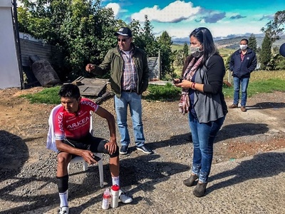 キンタナが車と接触事故、母国コロンビアでの練習中