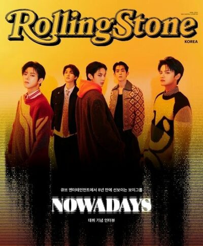 NOWADAYS、「Rolling Stone Korea」のカバーに登場
