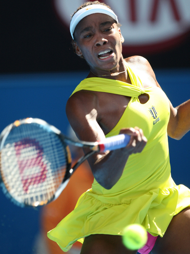 ヴィーナス クルベール寄せ付けず2回戦進出、全豪オープン