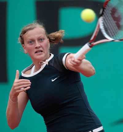 クヴィトバ サバイを破り4回戦進出