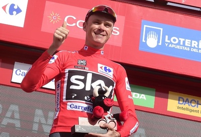 フルームがリード拡大、ロペスがステージ2勝目 ブエルタ