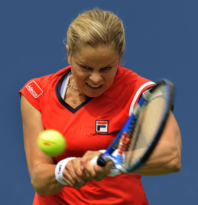 現役復帰のクライシュテルス 初戦を快勝、全米オープンテニス