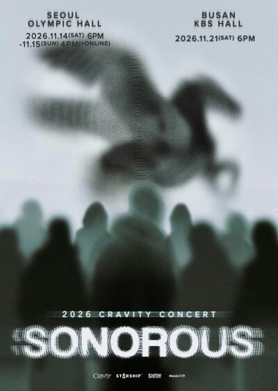 CRAVITY、11月にソウルと釜山で単独コンサート「SONOROUS」開催