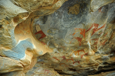 先史時代の希少な洞窟壁画、20年で消失の恐れ ソマリア