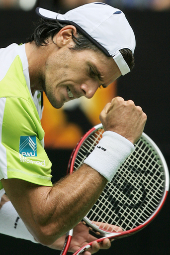 ＜テニス 07全豪オープン＞男子シングルス、ハース マイヤーを降し4回戦へ - オーストラリア