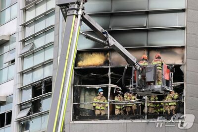 「2秒足らずで黒煙、窓を割って脱出」…ソウルの連続放火、19人重軽傷
