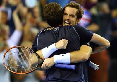 マレー兄弟がヒューイット/グロス組下す、英とアルゼンチンが決勝に王手 デ杯