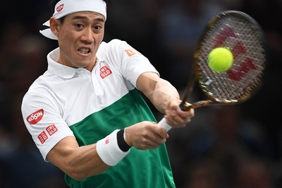 錦織が前週準Vの雪辱、フェデラーとの準々決勝へ パリ・マスターズ