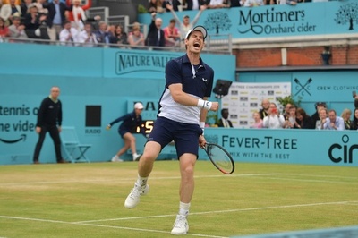 マレーがダブルスで復活V、全米OPでのシングルス復帰を示唆