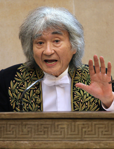 小澤征爾さん、食道がんで半年間の公演キャンセル