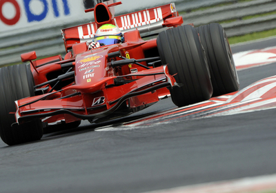 マッサ ハンガリーGPフリー走行1回目でトップタイムを記録