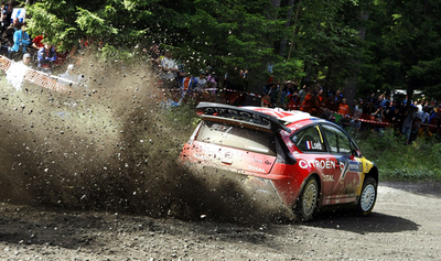 ローブ ラリー・フィンランド第1レグを終え首位に