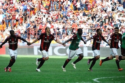 ACミラン、次節にもスクデット獲得