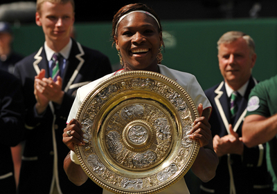 セレーナが2連覇、ウィンブルドン選手権