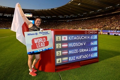 北口が女子やり投げ日本新、田中希実も5000mで日本記録更新