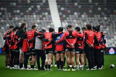 日本代表がキャプテンズラン、20日に敵地でフランス戦