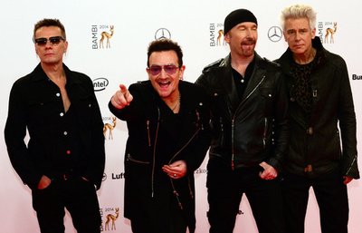 アルバム無料配信で謝罪のU2、再生回数でトップに 調査