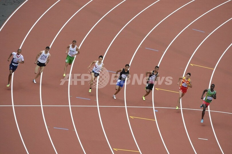 横田、男子800メートル予選敗退