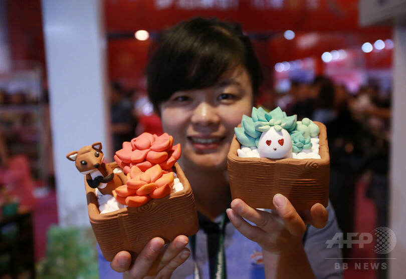 美味しくてかわいい！多肉植物そっくりのケーキ