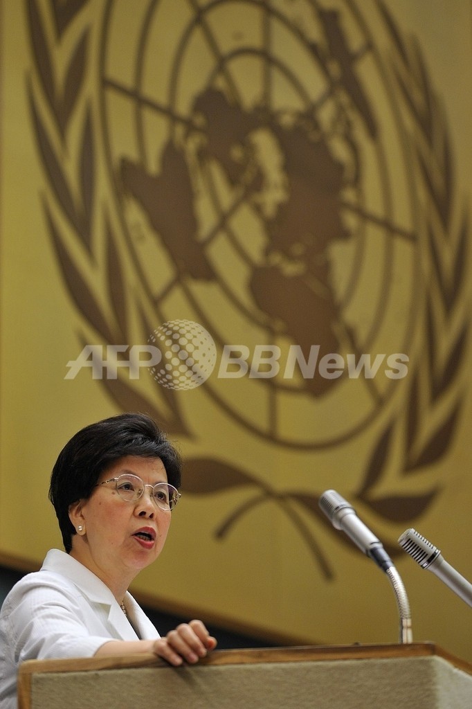 WHO事務局長、新型インフル用ワクチンの早期供給に疑問