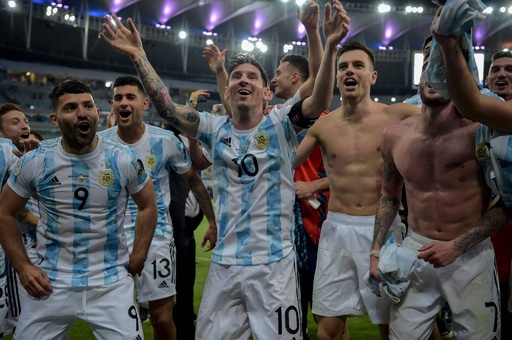 アルゼンチンがコパ・アメリカ制覇、メッシ念願の代表初タイトル 写真 