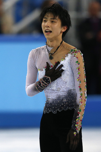羽生結弦が男子シングルで金メダル、ソチ五輪 写真45枚 国際ニュース