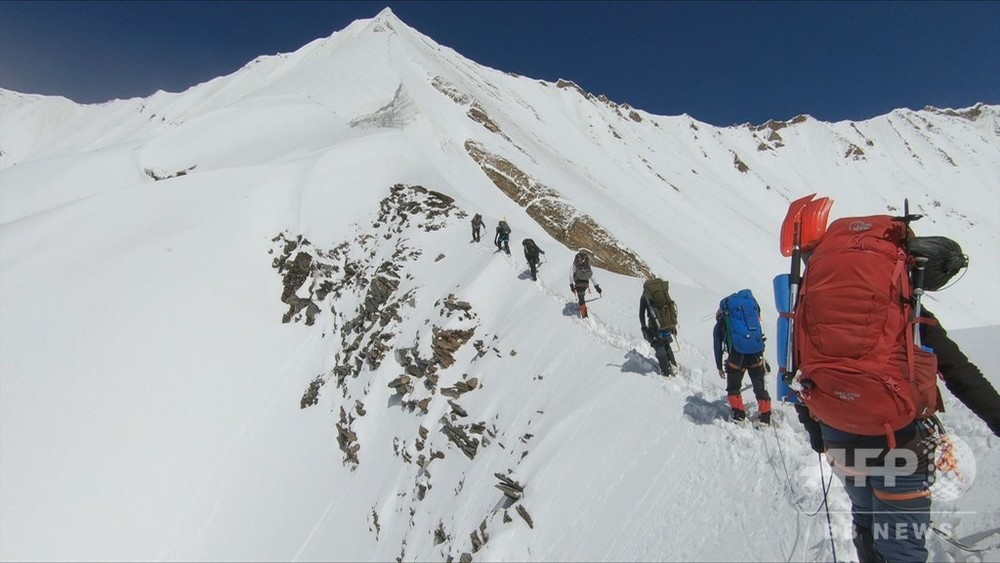 動画 ヒマラヤで死亡した登山隊 印当局が最後の瞬間捉えた映像公開 写真1枚 国際ニュース Afpbb News