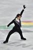 フィギュアスケート四大陸選手権、男子シングル・フリースケーティング。演技に臨む無良崇人（2015年2月14日撮影）。(c)AFP/JUNG YEON-JE