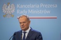 ポーランドのドナルド・トゥスク首相（2024年3月28日撮影）。(c)Wojtek Radwanski / AFP